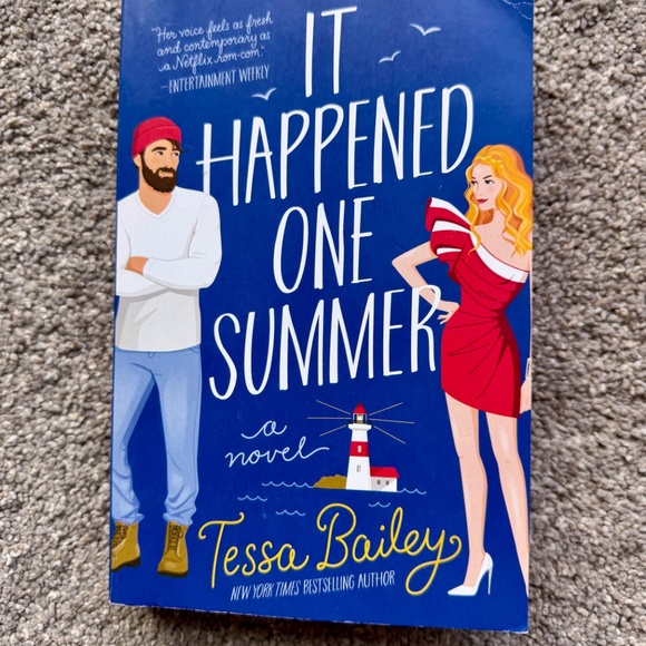 It Happened One Summer & Hook Line, and Sinker Tessa Bailey Bundle BookTok Beach - Picture 5 of 7